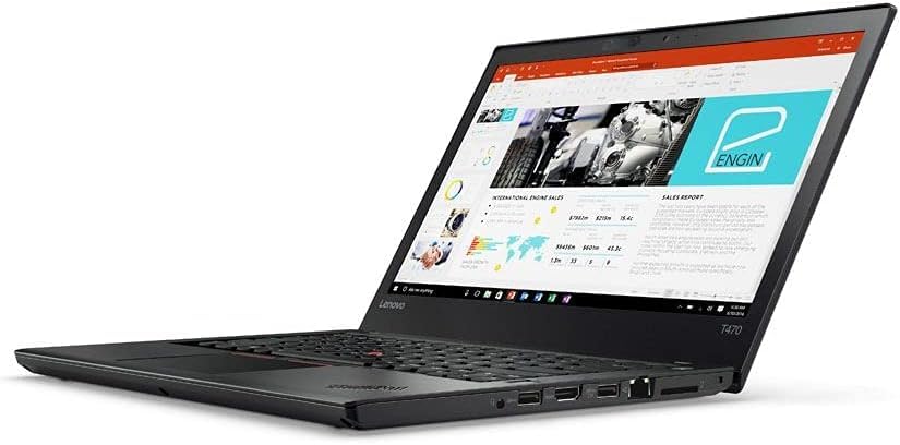 Lenovo ThinkPad T470 Renewed Business Laptop | intel core i5-6th Generation CPU | 8GB RAM | 256GB SSD | 14.1 inch Display | Windows 10 Professional | 15 Days of IT-Sizer Golden Warranty (Renewed)