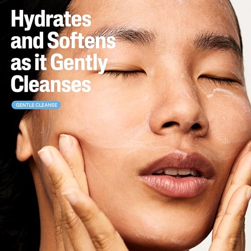 CETAPHIL Face Wash by , Hydrating Gentle Skin Cleanser for Dry to Normal Sensitive Skin, NEW 20 oz, Fragrance Free, Soap Free and Non-Foaming