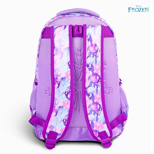 TRUCARE Disney Frozen 18 Inch Kids School Bag - Ergonomic Backpack Lightweight, Durable, Students 6+ - Perfect for Travel & School,For Girls