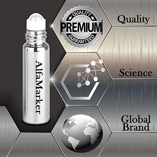 Alfamarker Pheromones for Men to Attract Women Men`s Pheromone Highly Concentrated Perfume for Men (Unlimit). Set 2x5 ml