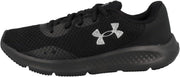 Ua W Charged Pursuit 3 Bl womens Running Shoe - Black / Black / Metallic Silver