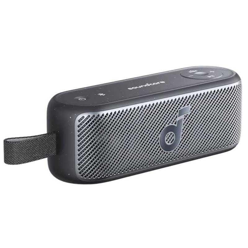 soundcore Motion 100 Bluetooth Speaker, Portable Speaker with Wireless Hi-Res, 2 Full Range Drivers for Stereo Sound, Customizable EQ, Punchy Bass, IPX7, Ultra-Portable Design for Outdoor Use