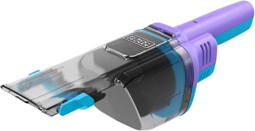 Cordless Handheld Dustbuster Vacuum, 7.2V, 2.0Ah Battery, 16AW Suction, Flip-Up Brush, Crevice Tool, Pet Hair Brush, Storage Base, Lively Lavender/Breeze Blue - NVD220BP-GB