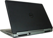 Dell Precision 7510 Ordinateur portable 15,0", Core i7-6820HQ, 2,7 GHz, 16 Go, SSD, 512 Go, Windows 10 Pro 64bit, Webcam (Renouvel√©) (Renewed)