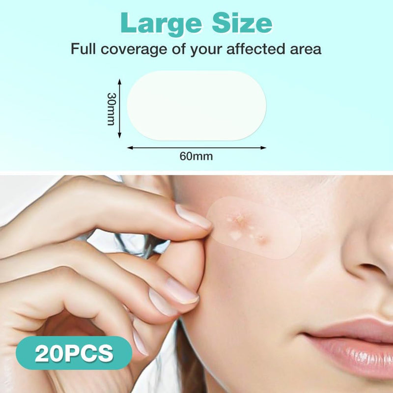 BUTBU 265 Pieces Pimple Pimple Pimple Patches Invisible Pimple Pimple Pimple Patches 2-in-1 with Tea Tree Oil Salicylic Acid Day and Night Waterproof and Breathable Get Rid of Acne Fast