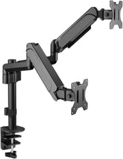 GAMEON GO-5336 Single Monitor Arm for Gaming and Office Use Fits 17" - 32" Screens Each Arm Supports Up to 9 KG - 17"-32"(upto 9KG) DUAL MONITOR ARM