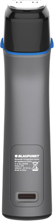 Blaupunkt 14-in-1 Trimmer & Shaver Kit for Men Precision Beard Trimmer, Nose & Body Groomer, USB-C Rechargeable, LCD Display, 120 Min Runtime, Quick Charge, Multiple Guide Combs