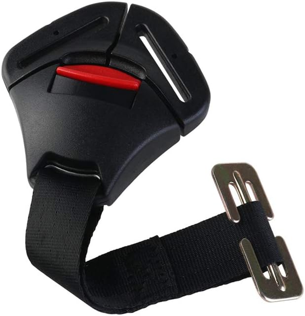 LSZGAN 2Pcs Black Car Baby Safety Seat Clip Fixed Lock Buckle Safe Belt Strap Harness Chest Child Clip Buckle Latch Toddler Clamp