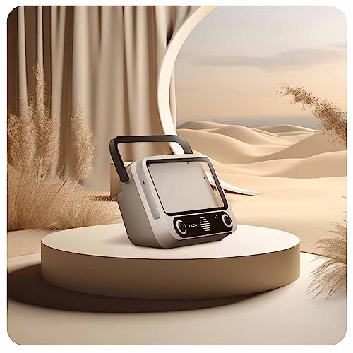 XECH Tellivibe Max Retro Bluetooth Speaker with Phone Holder | 5W Wireless Speaker | Mini TV Design | 6H Playtime | Hands-Free Viewing | Portable & Rechargeable | Compatible with All Smartphones