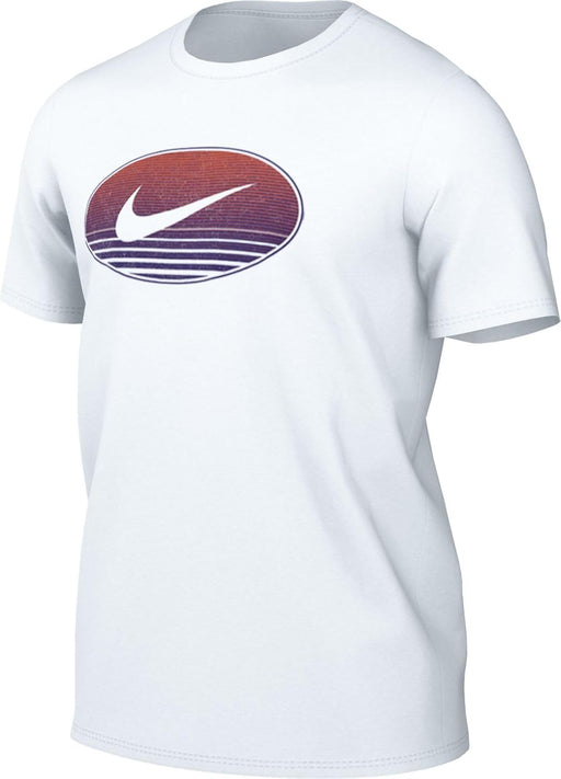 Mens Dri-FIT Slub Label Novelty TEES AND T-SHIRTS (pack of 1) - WHITE