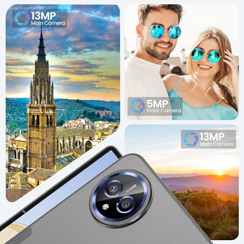 OUKITEL OT12 14-2024 Android Tablet 11 Inch 2K, 16GB RAM  256GB ROM (1TB TF), 8000mAh Touch Tablet, 13MP Camera, Widevine L1 Tablet PC, 4G LTE/5G WiFi/Bluetooth/GPS/TÃV â Grey