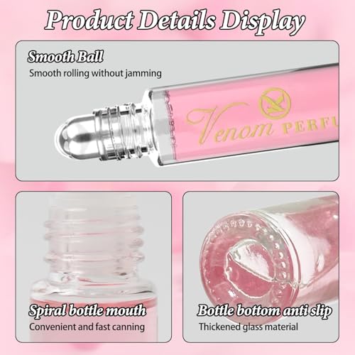 GraGra Pheromone Perfume for Women, Roller Ladies Perfume for Women to Attract Men, Long Lasting Fragrance for Women, Concentrate Body Perfume Oil, 10ml