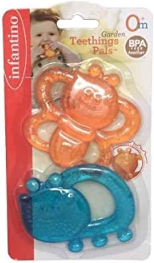 Infantino Garden Teethings Pals, Pack of 2