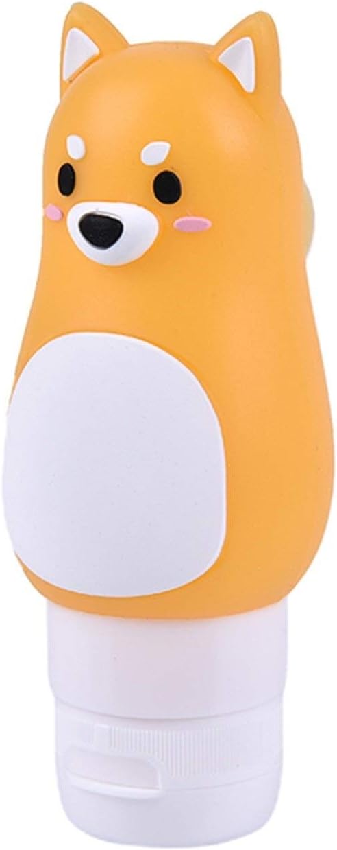 Cute Portable Silicone Travel Case Refillable Bottle Organizer Storage Bottle 50/70ml zhengpingpai (Color : 70ml as pic)