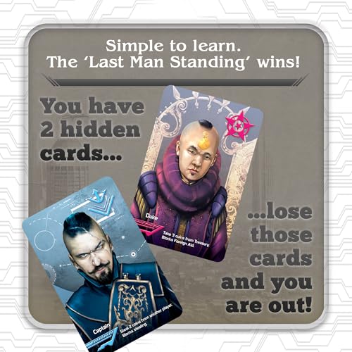 Indie Boards and cards Coup the Dystopian Universe, Multi Color