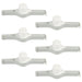 Cabilock 6pcs Bag Clips for Food Food Storage Sealing Clips with Pour Spouts Kitchen Chip Bag Clips Plastic Cap Sealer Clips Great for Food Storage and Organization