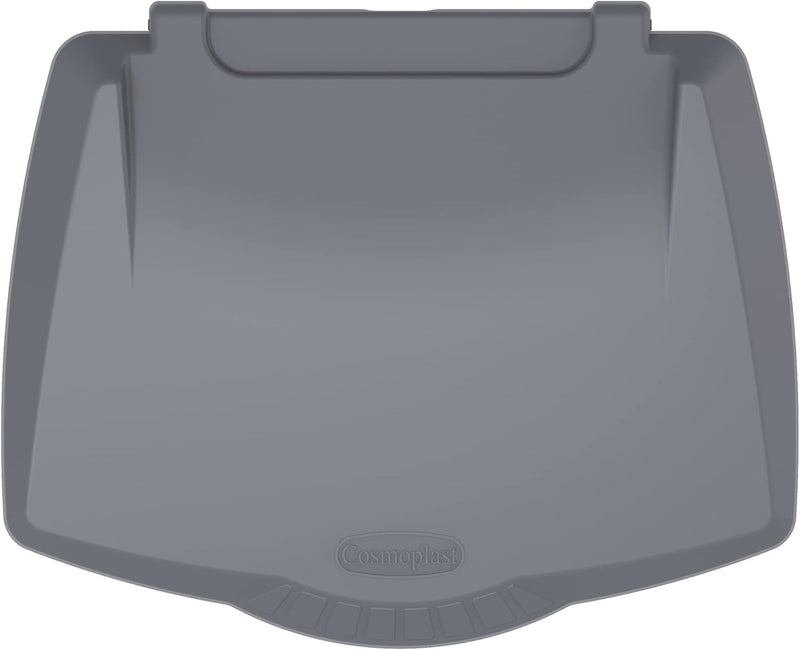 Cosmoplast 70L Step on Waste Bin with Pedal, Dark Grey