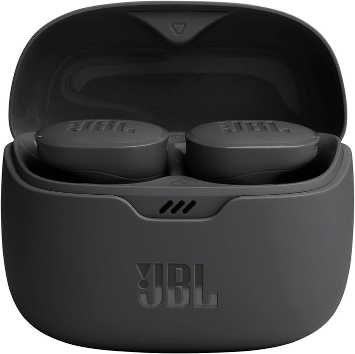 JBL Tune Buds True Wireless Noise Cancellling Earbuds, Pure Bass Sound, Bluetooth 5.3, LE Audio Support, Smart Ambient, 4-Mic Technology, 48H Battery, Water and Dust Resistant - White, JBLTBUDSWHT