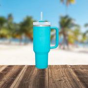 Quencher H2.0 Flowstate Tumbler Stainless Steel Vacuum Insulated Tumbler With Lid and Straw - For Water, Iced Tea, Coffee And More (BubbleGum)