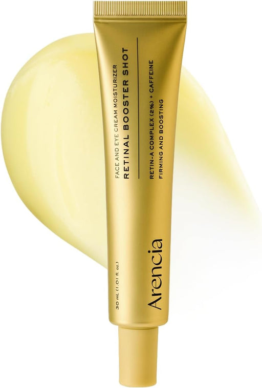 Retinal Booster Shot Serum, Firming Advanced Night Serum with Caffeine and Ectoin for Mature Skin, Pore Minimizing, WFine Lines & Wrinkles, Korean Skincare 30ml/1.01 fl.oz