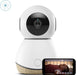 Maxi-Cosi See Baby Monitor, 24/7 Reassurance, Monitor with Camera (1080p HD) and Audio, Compatible with Alexa and Google Assistant, White Wood, 2 Year Warranty