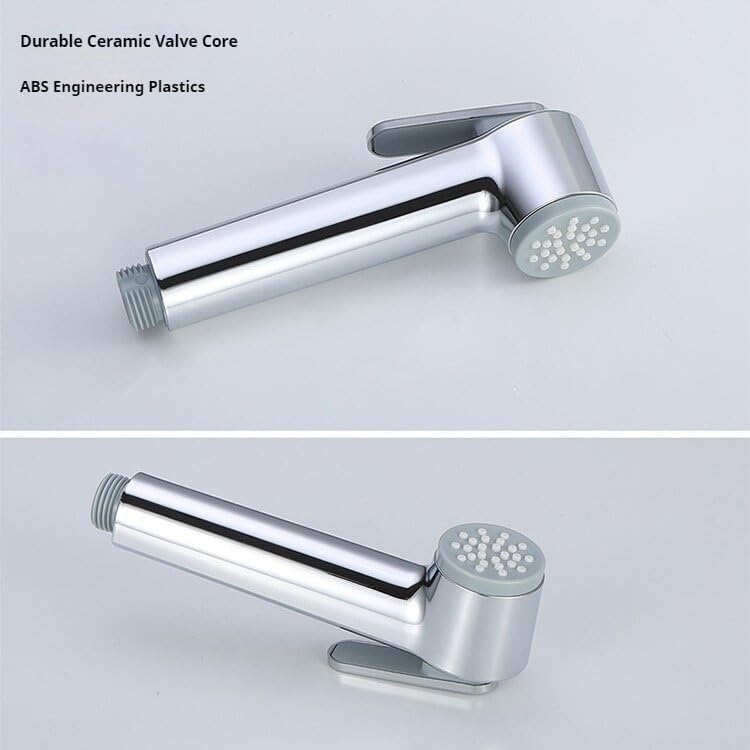 2Pcs Toilet Handheld Bidet Sprayer High Pressure Shattaf Shower Faucet Cleaner Spraying Gun for Bathroom Shower Head for toilet