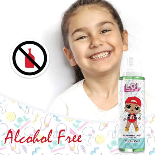 Cool & Cool LOL Surprise Mc Swag Alcohol Free Kids Perfumed Mist 250ml