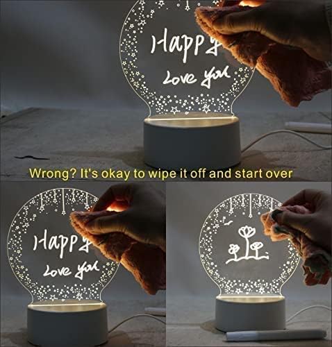 Decoration Led Lamp Luminous Message Board Night Light Desk Night Lamp Home DÃ©cor Light, Wife, Husband Gift Kids Gifts Woman And Men Gifts.