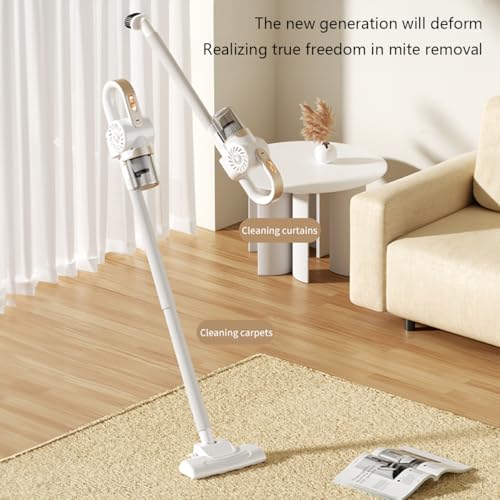 Occuwzz 2-In-1Vertical Handheld Vacuum Cleaner with 280ml Dust Cup - 3000mAh Strong Suction Power for Car Home Kitchen