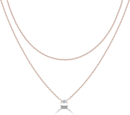 14K Gold Plated Layering Necklaces Stylish Minimalist Design Pendant Necklaces Butterfly, Heart, Lotus, Evil Eye, Cross Pendants for Women, Gold Plated, Cubic Zirconia