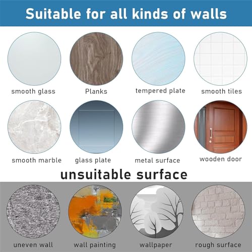 GERRIT Picture Hangers, 15pcs Self Adhesive Picture Hangers Hooks Waterproof Adhesive Wall Hooks Wall Picture Hanger Heavy Duty Wall Hangers Without Nails for Hanging for Home Kitchen Bathroom Office