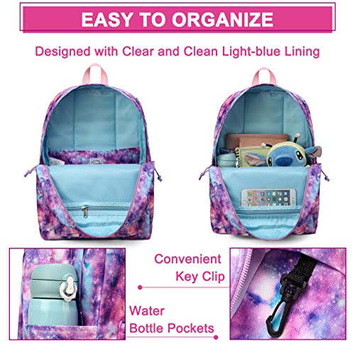 VASCHY Backpack for Women Men,Lightweight School Bag Water Repellent Children Boy Leisure for Girl Teenagers College Business Travel