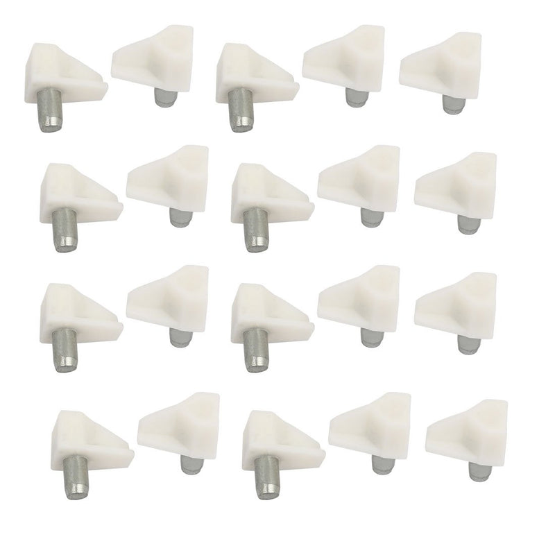 Aexit Cupboard (Home hardware) Cabinet Shelf Support Pegs Pins Bracket Holder White 5mm (12ry259qf247) Dia 20PCS