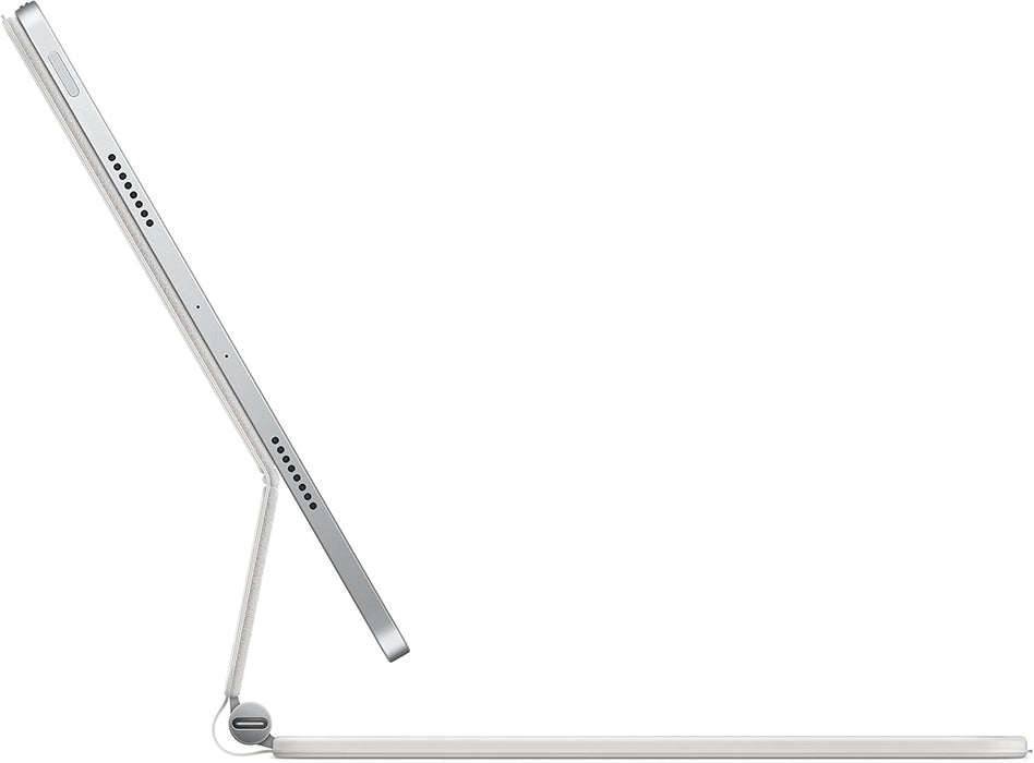 Apple Magic Keyboard for iPad Pro 11-inch (3rd, 2nd and 1st Generation) and iPad Air (5th and 4th Generation) - US English- White (Renewed)