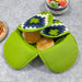 Swayam 100% Cotton Cloth Roti Cassrole | Hot Chapati Box | Bread Basket Washable with Chain | Roti Rumal