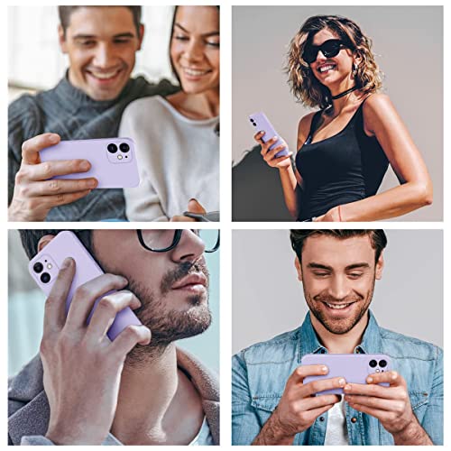 iPhone 11 phone case 11 phone case Apple phone case, [anti-drop and anti-bump] impact-resistant translucent, Apple phone case protective cover fashion, universal shell for men and women, Purple