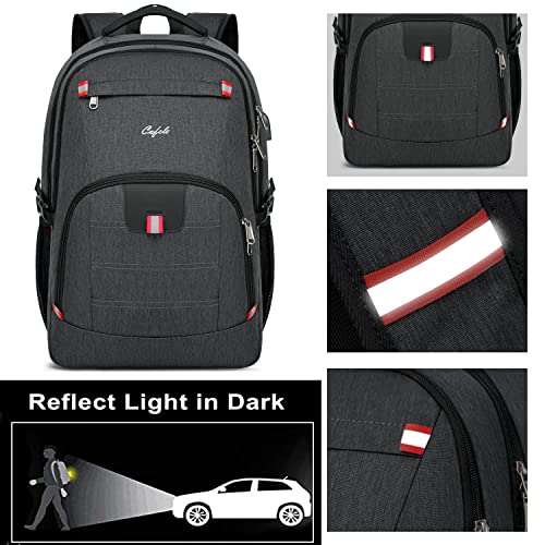 CAFELE Anti-Theft Laptop Backpack USB Travel Computer Backpack College Bookbag School Backpack