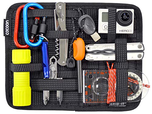 Cocoon Cpg7Bk Grid-It!® Accessory Organizer - Small 7.25" X 9.25" (Black)