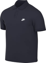 Men Nike Club Kurzarm-poloshirt für Herren Short sleeve polo shirt - OBSIDIAN(WHITE)