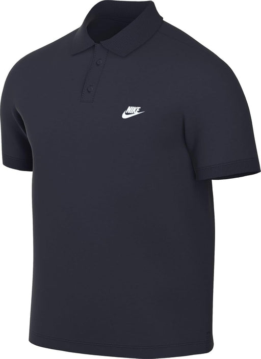 Men Nike Club Kurzarm-poloshirt für Herren Short sleeve polo shirt - OBSIDIAN(WHITE)