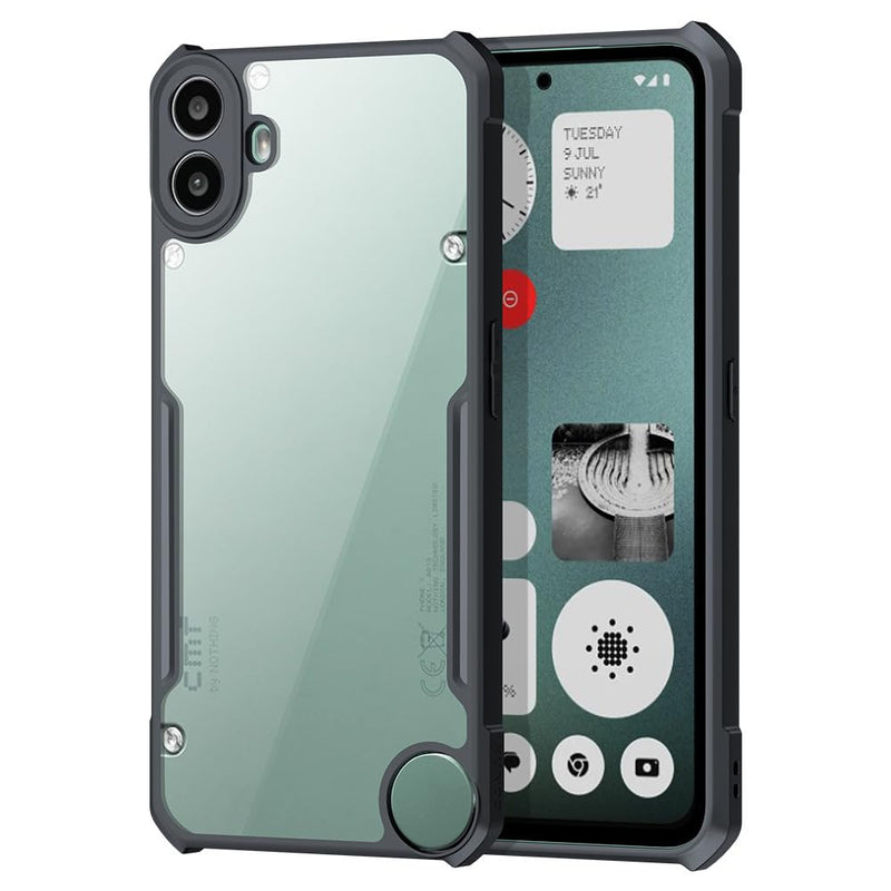 For Nothing CMF Phone 1 Case, Camera Lens Protection Back Cover, TPU Shockproof Airbags Bumper Mobile Phone Case, Anti-Yellowing Protective Casing