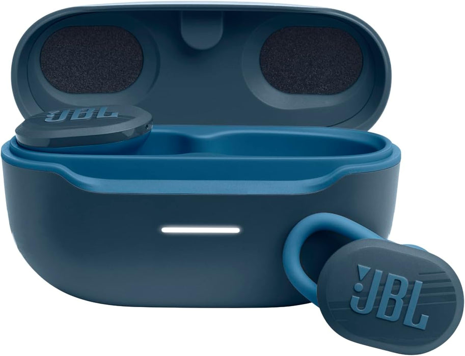 JBL Endurance Race TWS - Waterproof true wireless active sport earbuds, JBL Pure Bass Sound, Up to 30 hours of battery life, IP67 Waterproof and Dustproof, Ambient Aware & TalkThru (Black)