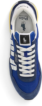 Men's Train 89 Logo Suede & Oxford Sneaker - Classic Azur/Newport Navy/Wht