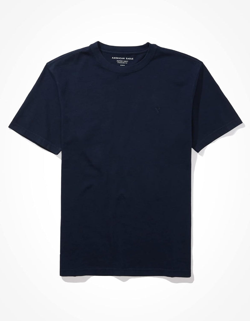 American Eagle Mens AEO SS Basic Crew Neck Tees T-Shirt (pack of 1)