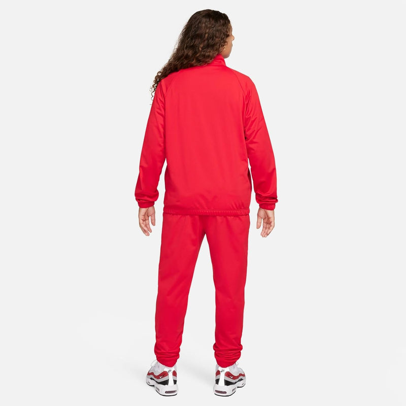 Men's M Nk Club Pk Trk Suit Tracksuit - UNIVERSITY RED/(WHITE)
