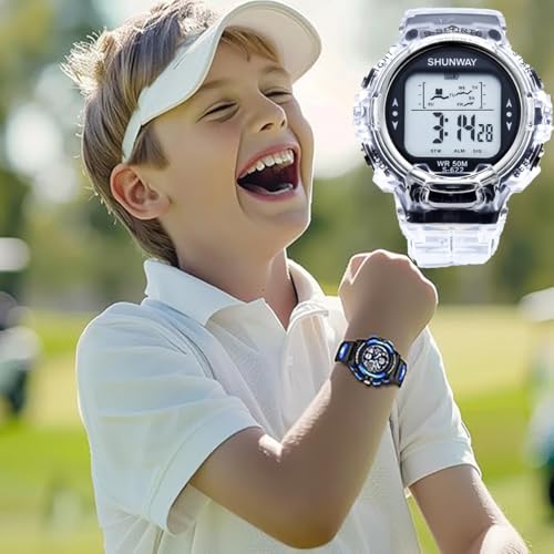Kids Watchs for Girls Boys Cute Cartoon Wrist Watch Gift Digital Sport Girls Boys Watch Outdoor Pink Watch Ideal Gift for Toddlers Children