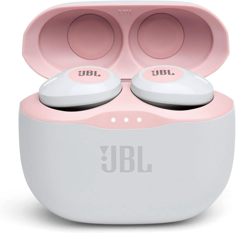 JBL Tune 125TWS True Wireless In-Ear Headphones - JBL Pure Bass Sound, 32H Battery, Bluetooth, Fast Pair, Comfortable, Wireless Calls, Music, Native Voice Assistant, Android and iOs Compatible (Black)