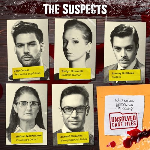 Unsolved Case Files | Falcone, Veronica - Cold Case Murder Mystery Game | Can You Solve The Crime?