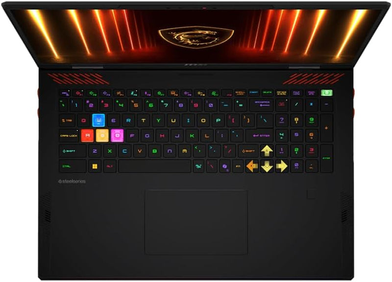 Raider A18 HX A9WIG, Gaming Laptop, 18"UHD+ 120Hz, AMD Ryzen 9 9955HX3D, 64GB RAM, 2TB SSD, NVIDIA GeForce RTX 5080 Laptop GPU, GDDR7 16GB, Win11, Black