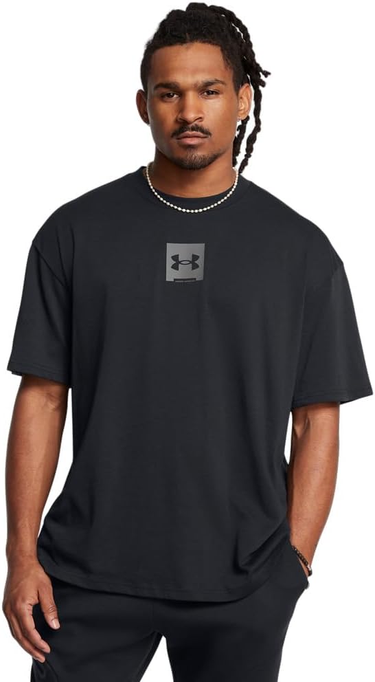 mens UA M HW OS SM BOX SS SHIRT (pack of 1) – image 2